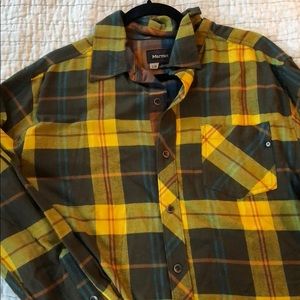 Yellow and Blue Flannel